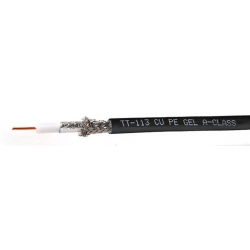 Kabel sat. żel. Telmor TT-113 PE - 305m